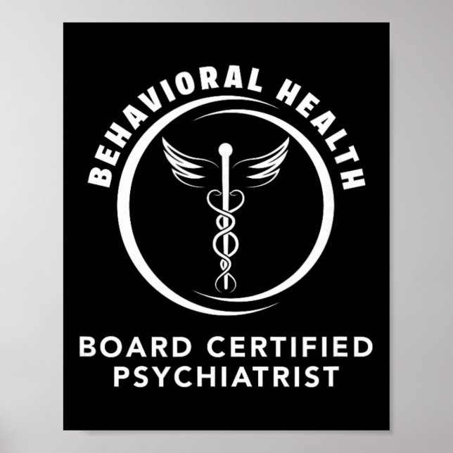 Poster Psicólogo Certificado pela Junta de Saúde Mental e (Frente)