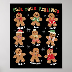 Poster Psicólogo Escolar Natal Todos os Sentimentos São O
