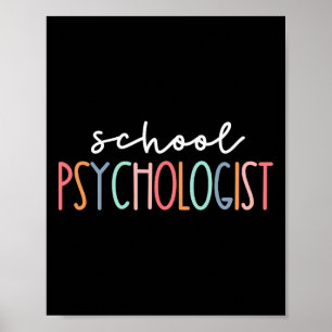 Poster Psicólogo Escolar Voltar à Saúde Mental Escolar Pr