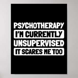 Poster Psicoterapia Saúde Mental - Psicologia Psicóloga