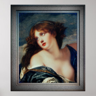 Poster Psyche por Jean-Baptiste Greuze