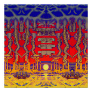 Pôster Psychedelic Dreamland