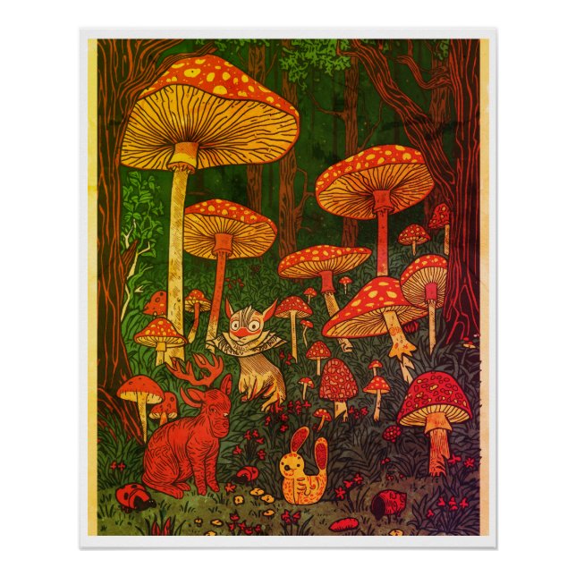 Pôster Psychedelic poster (Frente)