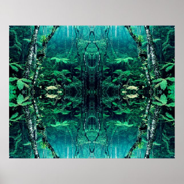 Poster Psychedelic RainForest (Frente)