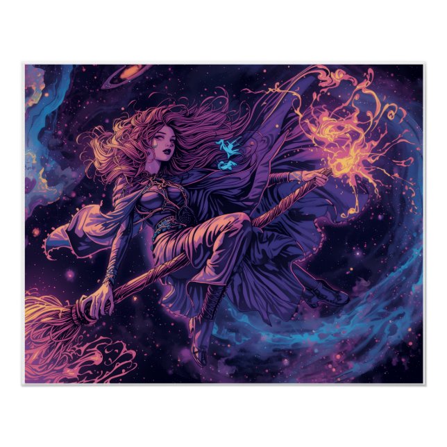Pôster Psychedelic witch glossy poster (Frente)