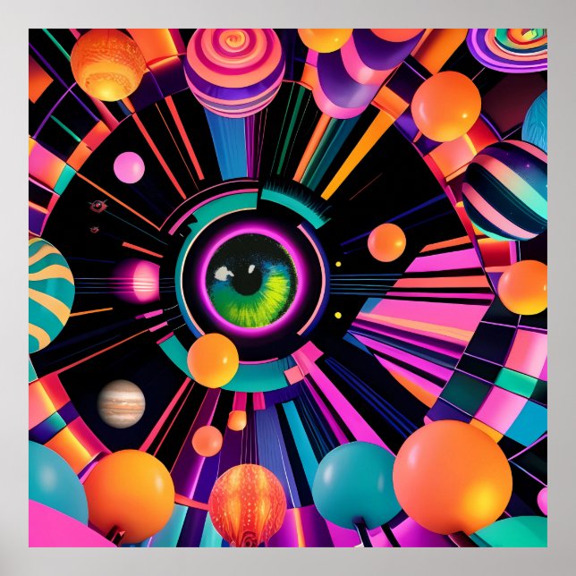 Poster Psychic Candy Station (Frente)