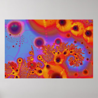 Poster Psyctopus Red Coral Harbor