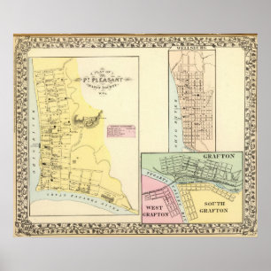 Pôster Pt Pleasant, Virgínia Ocidental