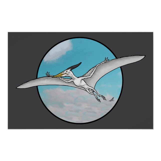Pôster Pteranodon (Frente)