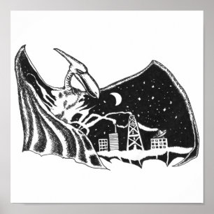 Pôster Pterodátilos