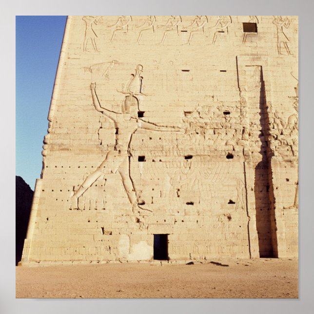 Poster Ptolomeu XII esmagando seus inimigos (Frente)