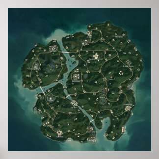 Poster PUBG New Sanhok Savage 8192x8192