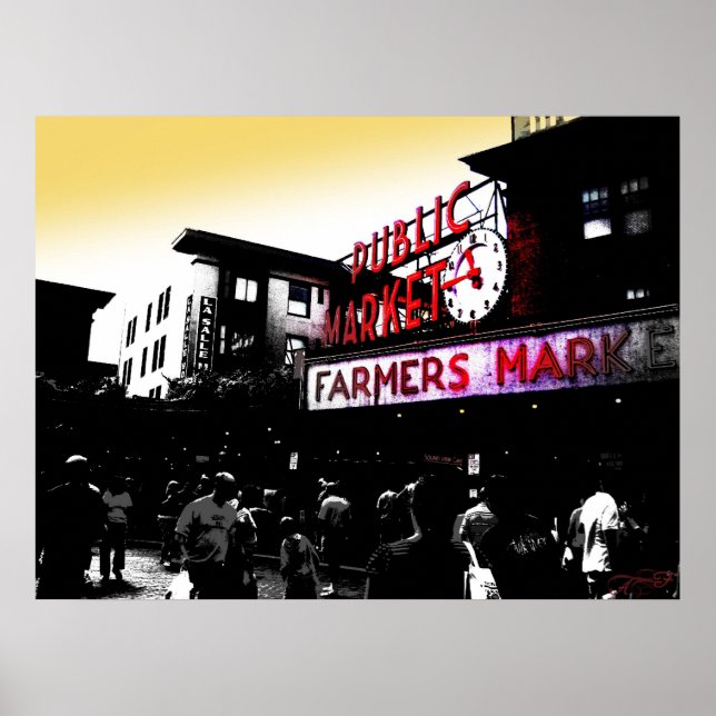 Pôster Public Market (Frente)