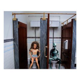 Pôster Public Rest Rooms.