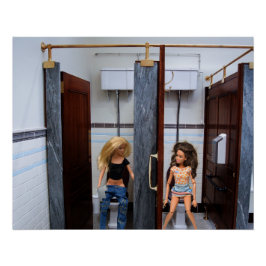 Pôster Public Rest Rooms.