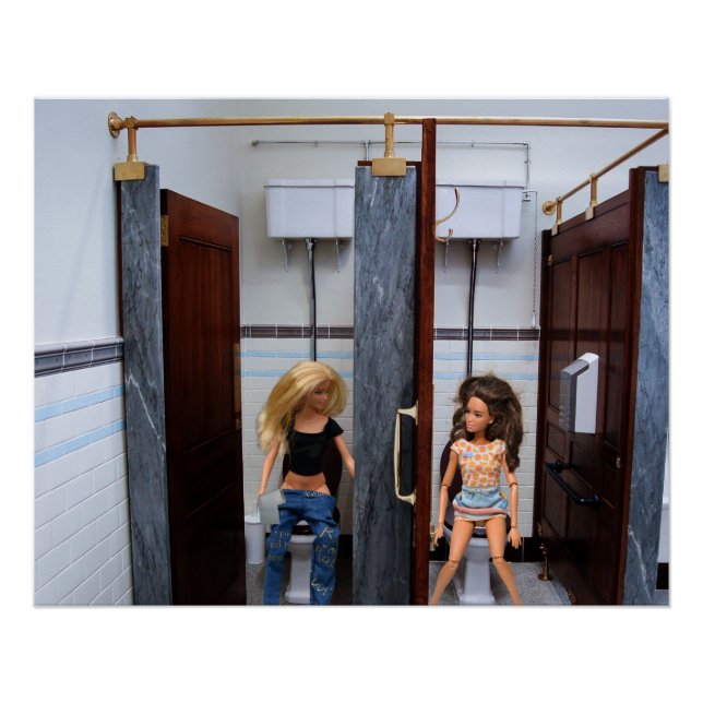 Pôster Public Rest Rooms. (Frente)