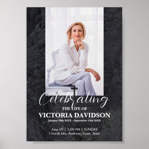 Poster Publicação de Anúncio de Falecimento no Facebook B