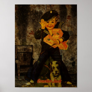 Poster Publicidade de pipoca canalizada