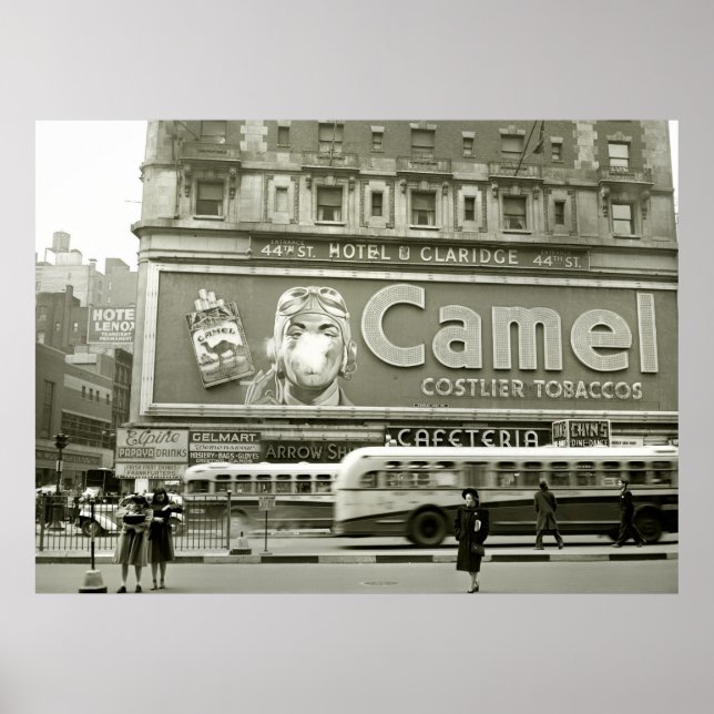 Pôster Publicidade Times Square: 1943 (Frente)