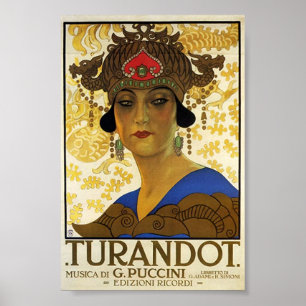 Poster Puccini / Turandot
