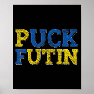 Poster PUCK FUTIN I Stand With Ucrânia