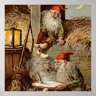 Poster "Pudim in the Barn" por Jenny Nystrom