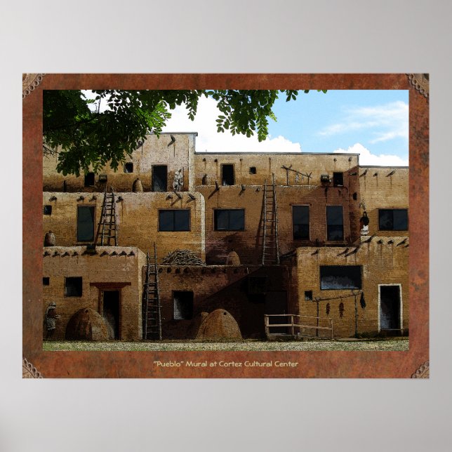 Poster Pueblo (Frente)