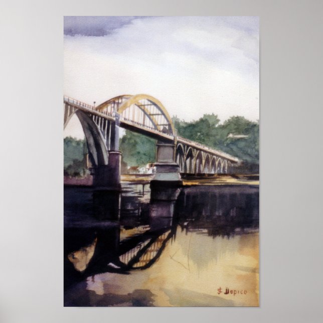 Pôster Puente del Pedrido (A Corunha) (Frente)