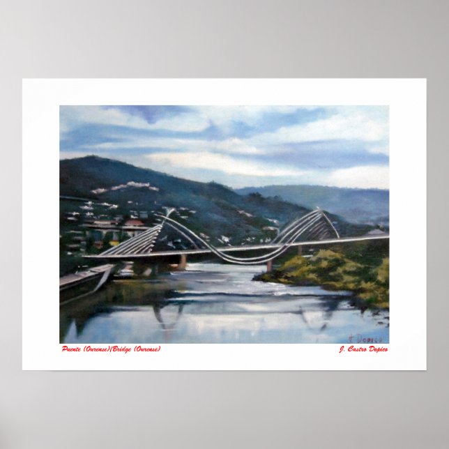 Poster Puente (Ourense)/Bridge (Ourense) (Frente)