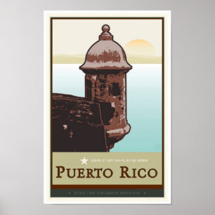 Poster Puerto Rico I