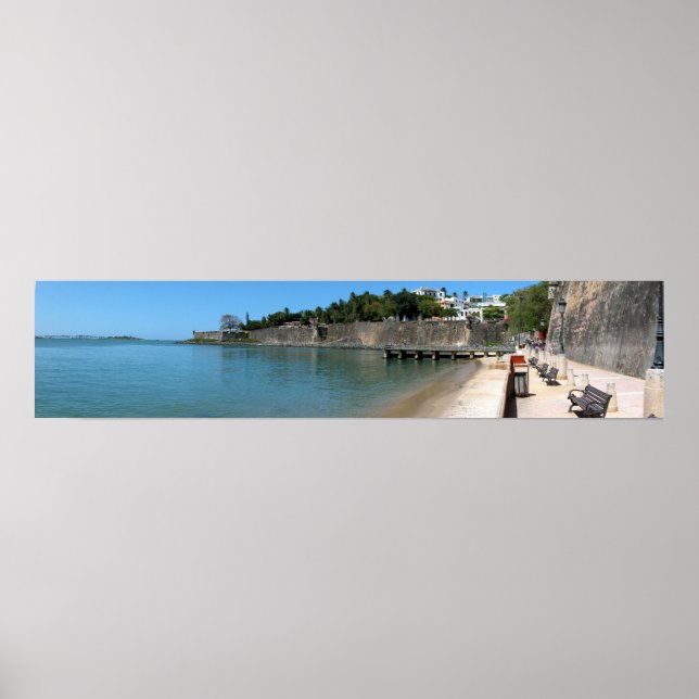 Poster Puerto Rico Panormaic 1 (Frente)