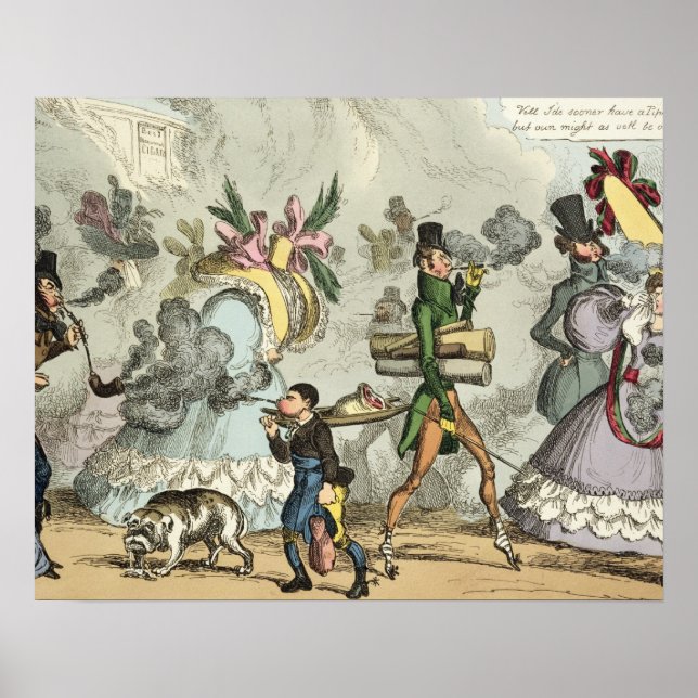 Pôster Puff, Puff, é uma Idade de Puffing, Puff, Puff, P (Frente)