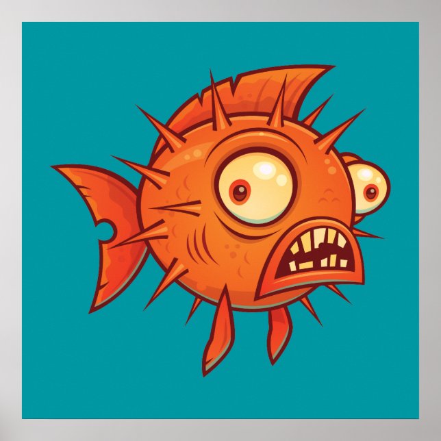 Poster Pufferfish (Frente)