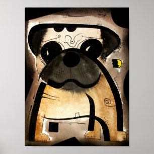 Pôster Pug Dog dk_2005aug8n