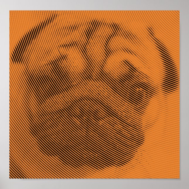Pôster Pug Face (Frente)
