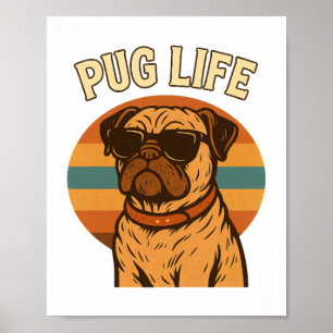 Poster Pug Life
