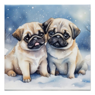 Pôster Pugs de Corte