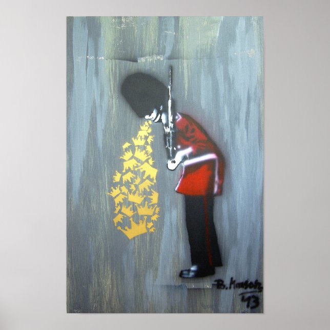 Pôster Puke Royal Guard (sprayed Original) (Frente)