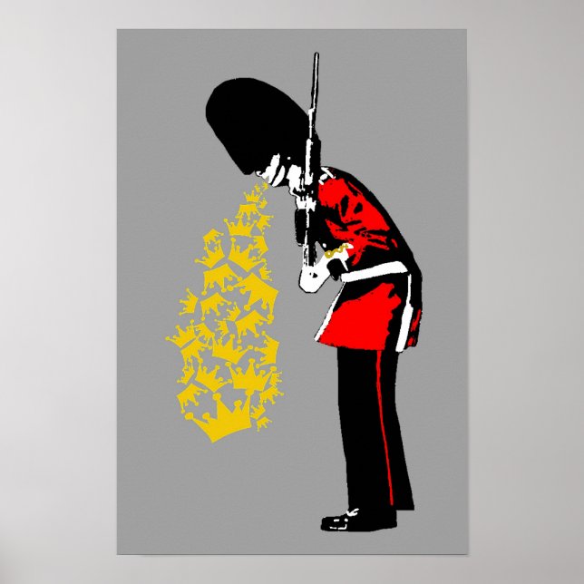 Poster Puke Royal Guarda (Frente)