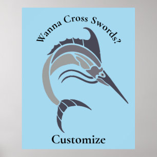 Poster Pulando Espadarte Thunder_Cove