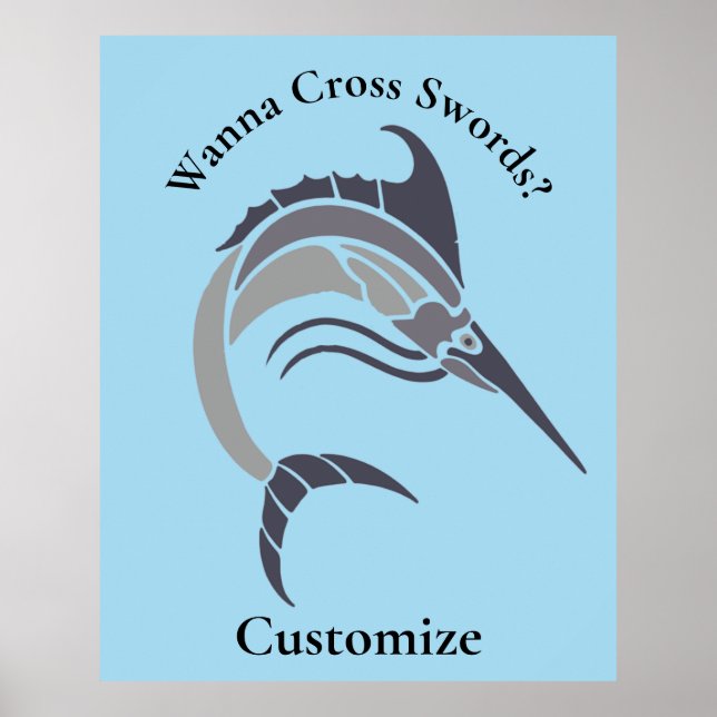 Poster Pulando Espadarte Thunder_Cove (Frente)