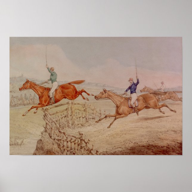 Poster Pulando uma cerca (Frente)