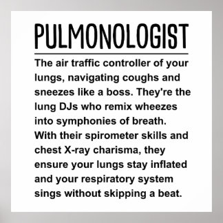 Poster Pulmonólogo
