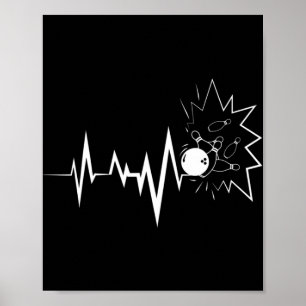 Poster Pulsação de boliches para Boliches e Jogadores