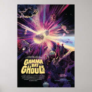 Poster Pulsares de explosão de raios gama Quilobnova Coli