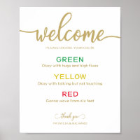 Pulseira de Distância Social para Casamento