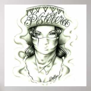 Poster pulverizará tattoo motivo