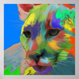 Poster Puma (escovado)