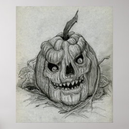 Poster Pumpkin de Mau esboçado