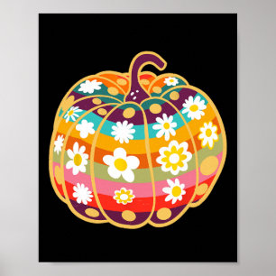 Poster Pumpkin Fall Season Autumn Halloween Ação de Graça